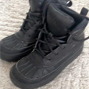 Boys size 2 Nike boots
